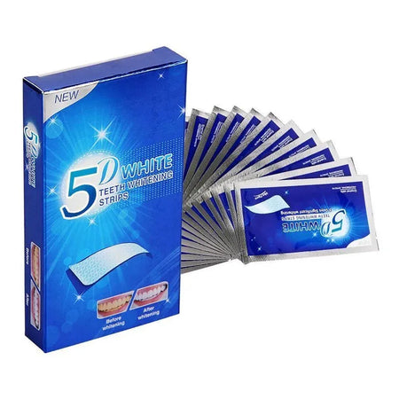 2-14 Pairs Gel Tooth Whitening Kit &ndash; Natural Brightening Strips