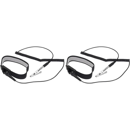Anti-Static Wrist Strap Grounding 2 Pack &ndash; Adjustable Fit 2PCS