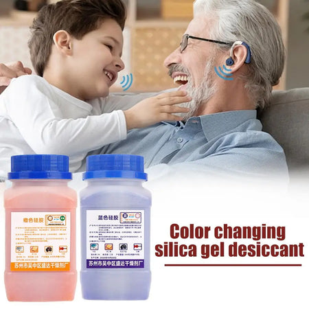 500g Waterproof Moisture Absorber &ndash; Intelligent Color-Changing Silica Gel Beads