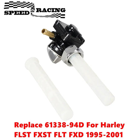 61338-94D Fuel Valve Petcock with Male Thread Fit for Harley FLST FXST FLT FXD 1995-2001 Motorcycle Parts by InterCyprus Trading Ltd