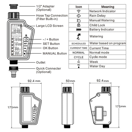 Smart WiFi Watering Timer