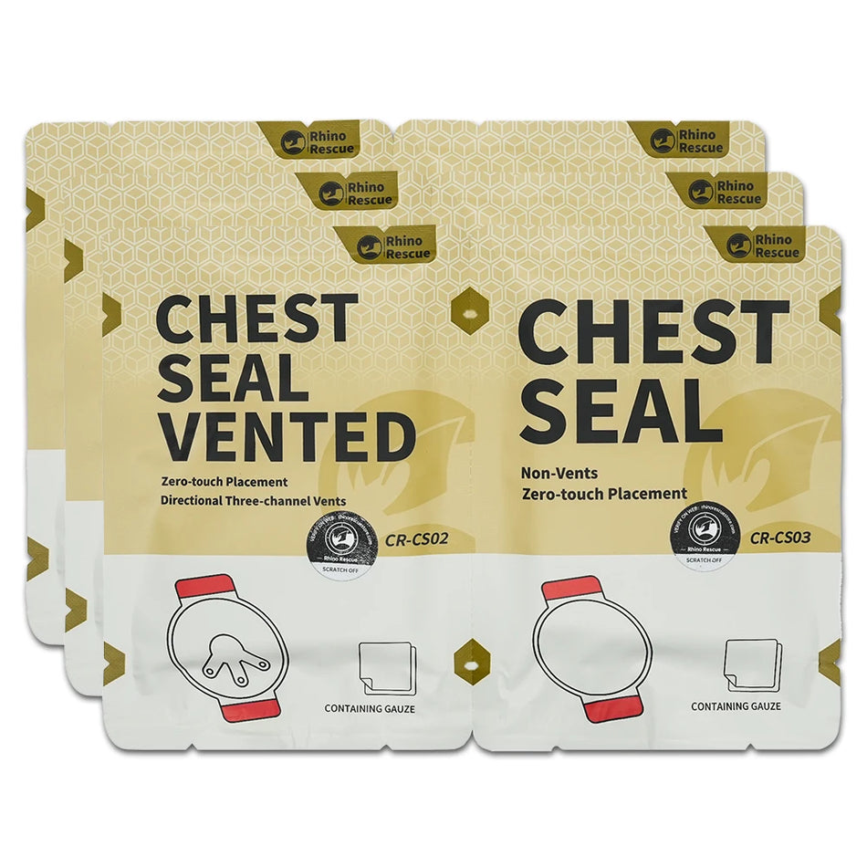 Rhino Rescue Vent Chest Seal Twin Pack First Aid IFAK