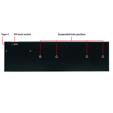 TURZX 8.8 Inch IPS USB Secondary Screen &ndash; Ultra-Wide 32:9 Display