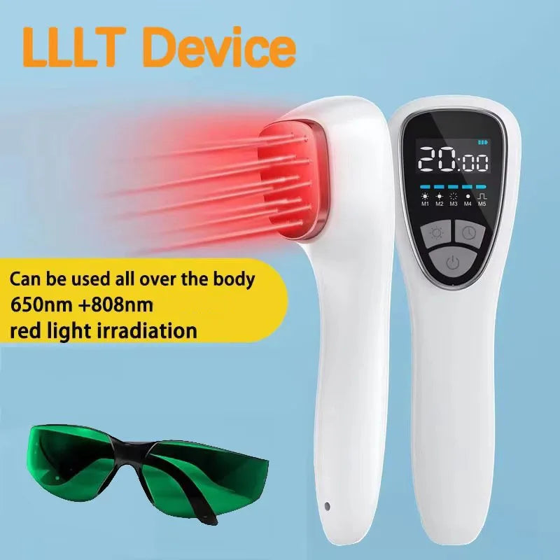 650nm 808nm Low Level Laser Therapy Device &ndash; Effective Pain Relief for Body and Pets