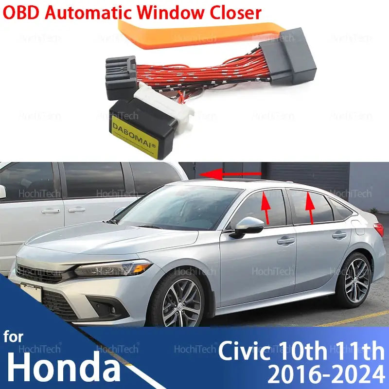 For Honda Civic 10th 11th 2016-2022 2023 2024 Car Tuning Auto Tuning Window Lifting Automatic Closed Sunroof Parts by InterCyprus Trading Ltd