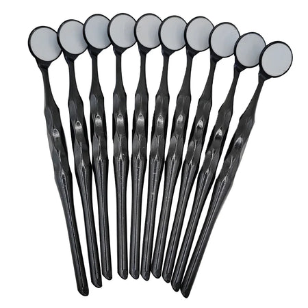 AG Dental Mouth Mirror Premium Front Surface &ndash; Dual-Sided Black-1Box