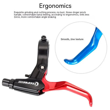 TOOPRE Bicycle Brake Handle FR5 Children Brake Handle Universal Color Aluminum Alloy Mountain Brake Handle Brake Handle by InterCyprus Trading Ltd