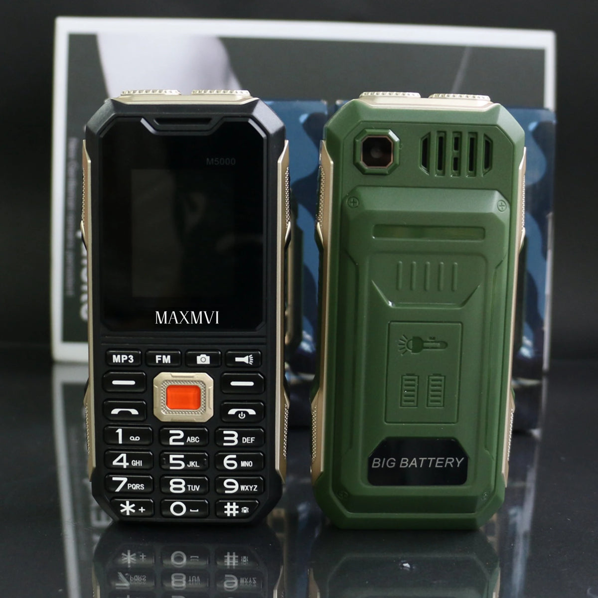 Rugged Mini Elderly Phone &ndash; Shockproof Big Battery Life