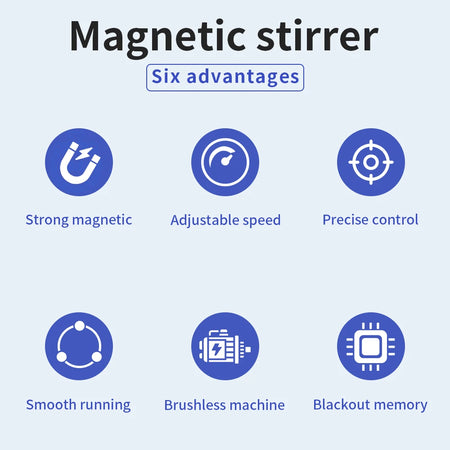 SH-2 Heating Magnetic Stirrer 2000ml - Adjustable Hot Plate