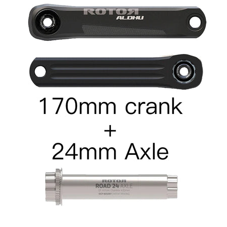 3D Crank BCD Straight Mounted Double Link Elliptical Rotor &ndash; Titanium Alloy Durability Canrk170 Axle24mm