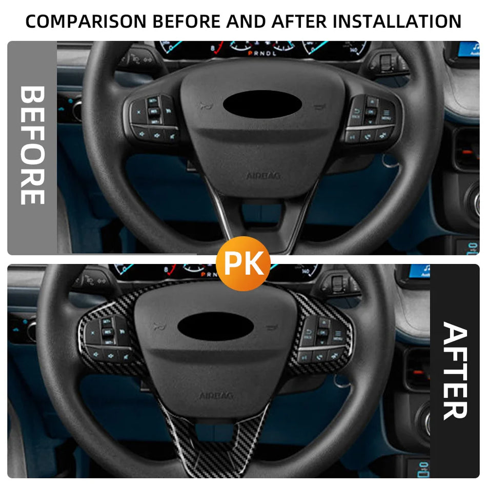 Κάλυμμα Διακοσμητικής Πάνελ Τιμονιού Ford Maverick από Ανθρακονήματα Εσωτερικής Διακόσμησης