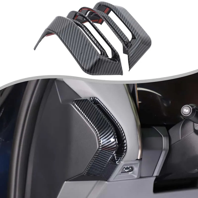 Marco de salida de aire de fibra de carbono ABS para BMW X3 G45 2025