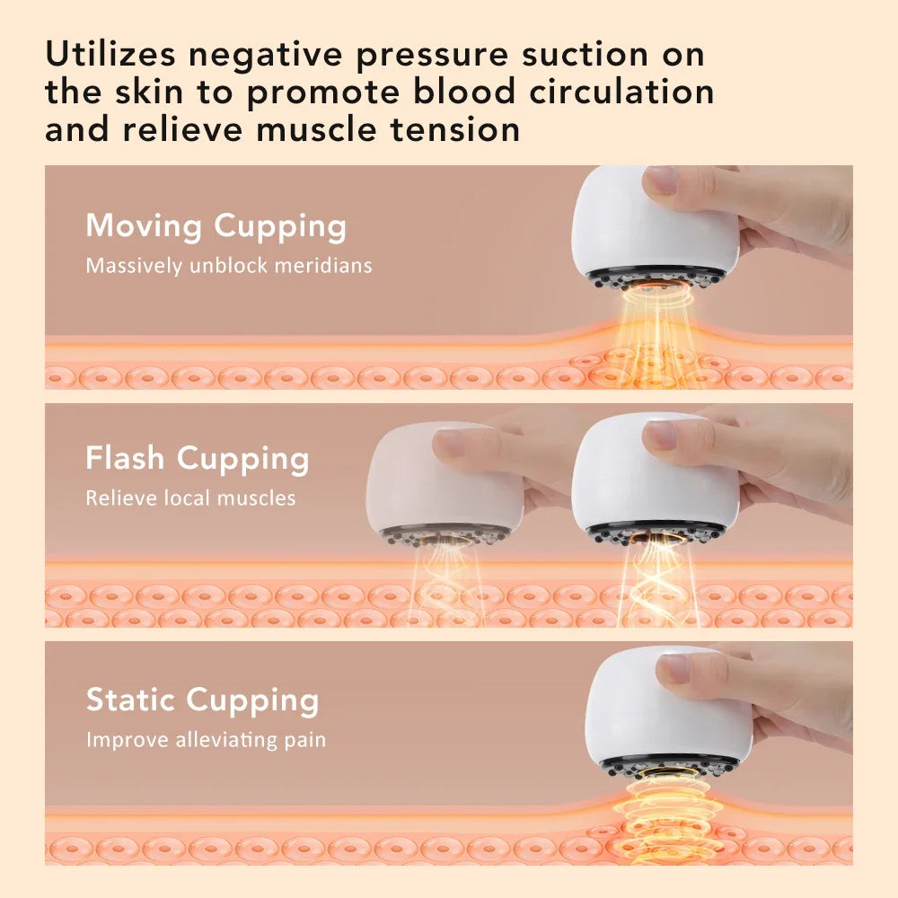 Hailicare 9 Levels Cupping Massager &ndash; Red Light Therapy