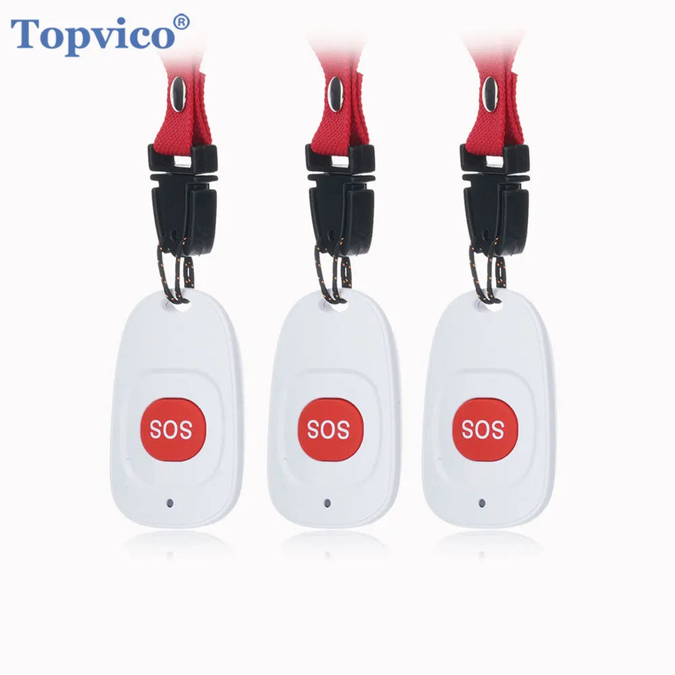 TP-324RF-3 SOS Panic Button &ndash; GSM Wifi RF 433MHz Alert