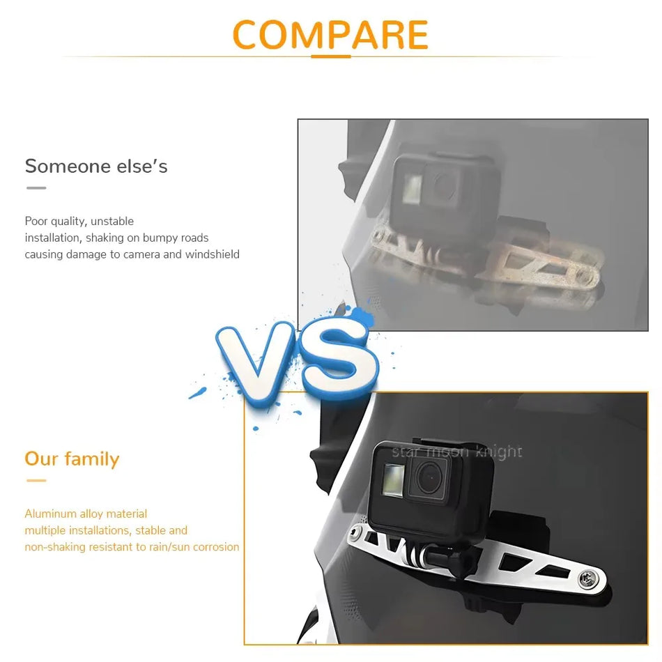 BMW R 1300 GS GoPro kamera nosilec, nosilec za vetrobransko steklo za 2023 R1300GS motocikel