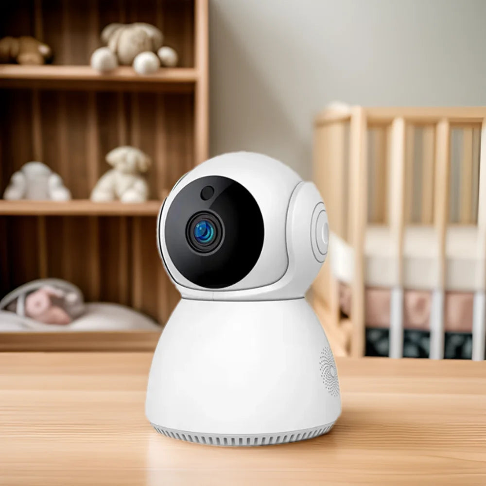 V380 Pro WiFi 4MP PTZ Indoor Security Camera RJ45 Port HD Motion Tracking Two-way Audio Baby Monitor CCTV Camera, No SD Card 4MP Camera / EU Plug