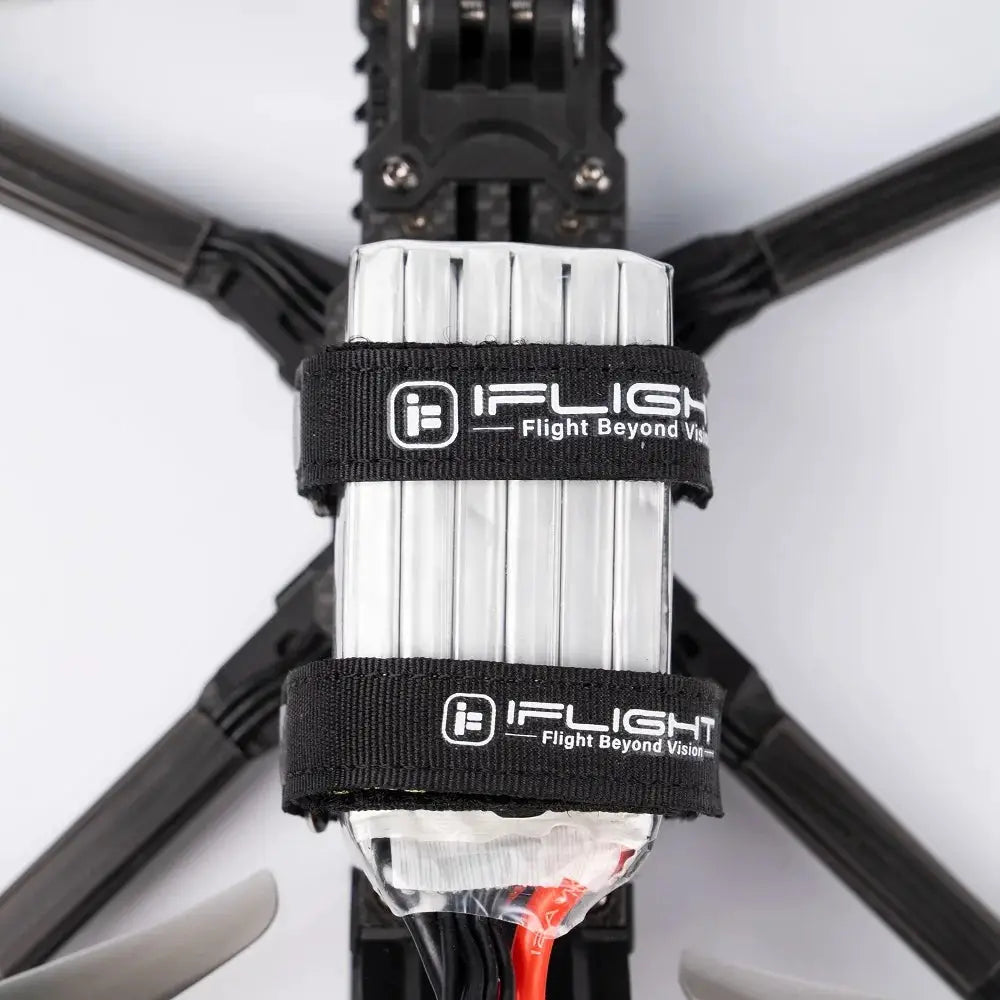 5pcs IFlight 20mm 15mm Width 500mm 400mm 300mm 250mm 200mm Length Microfiber Battery Strap Non-slip Belt for FPV by InterCyprus Trading Ltd