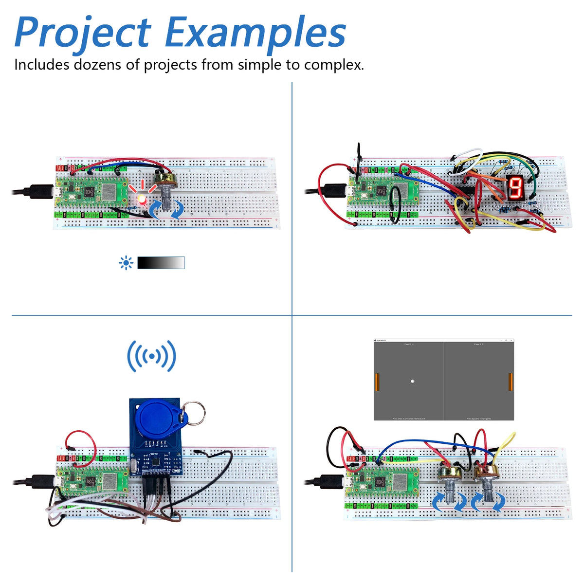 Freenove Ultimate Starter Kit for Raspberry Pi Pico &ndash; Comprehensive Learning Experience