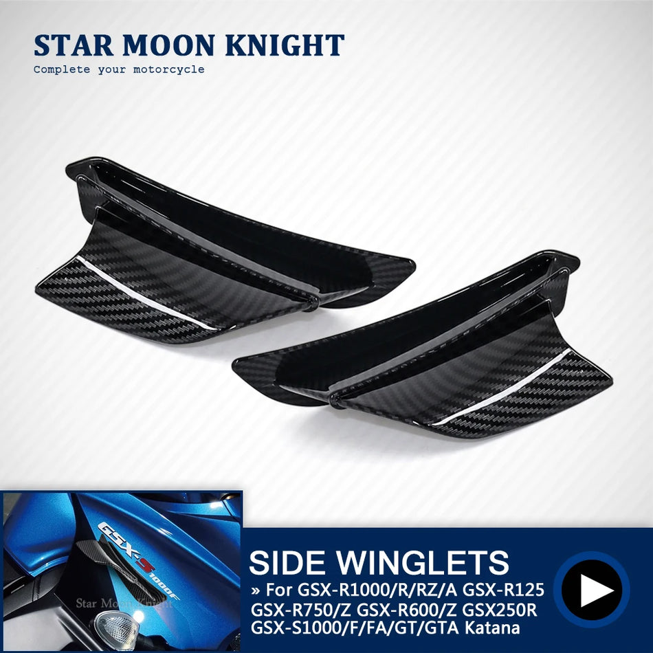 Kit Winglet Suzuki Hayabusa con Spoiler Aerodinamici, Downforce in Plastica ABS per Stabilità ad Alta Velocità