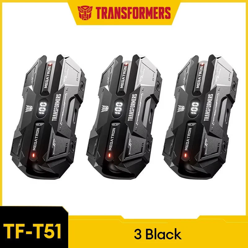 Choice TRANSFORMERS TF-T51 &ndash; Low Latency Gaming Earbuds 3 Black