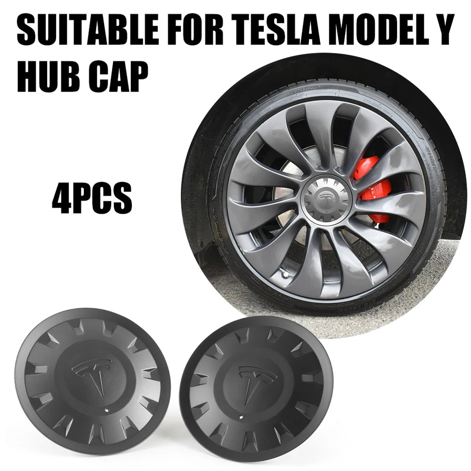 Pyörän keskusnavan suojakannet pölytiiviit 21 tuumaa 4 kappaletta Tesla Model Y Performance -mallille