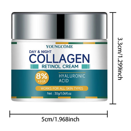 YOUNGCOMEN Collagen Cream for Deep Hydration &amp; Skin Elasticity 30G