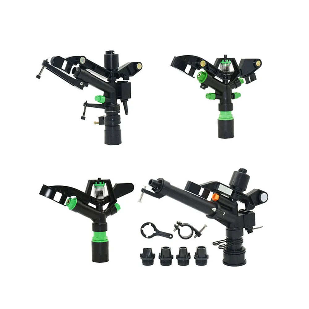 360 Degree Rotating Jet Sprinklers | Double Outlet Rocker Nozzles for Efficient Garden Irrigation