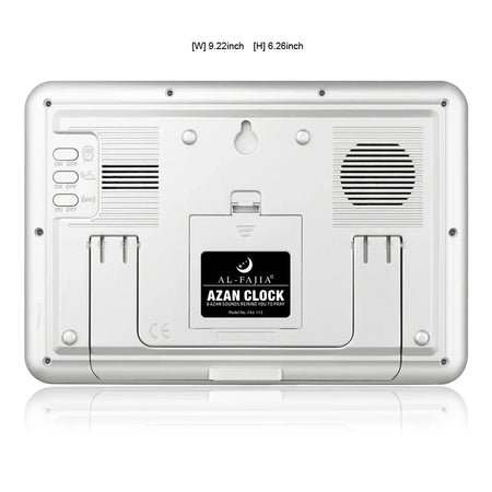 Larger LCD Azan Clock &ndash; Multi-Language Prayer Alerts