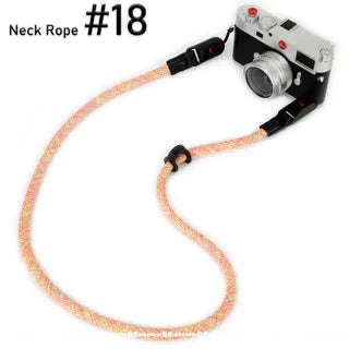 Nylon Rope Sling Camera Strap - Quick Release for Fujifilm, Sony, Nikon