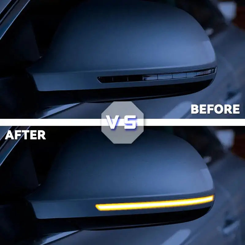 Dynamic LED Side Mirror Turn Signals for Audi A4 A5 A6 S4