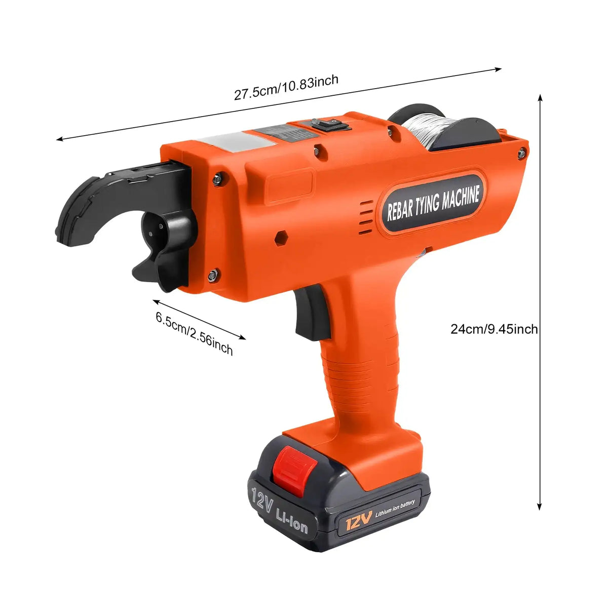 Automatic Handheld Rebar Tying Tool 8-34MM 12V &ndash; Fast Tying EU Standard / GERMANY