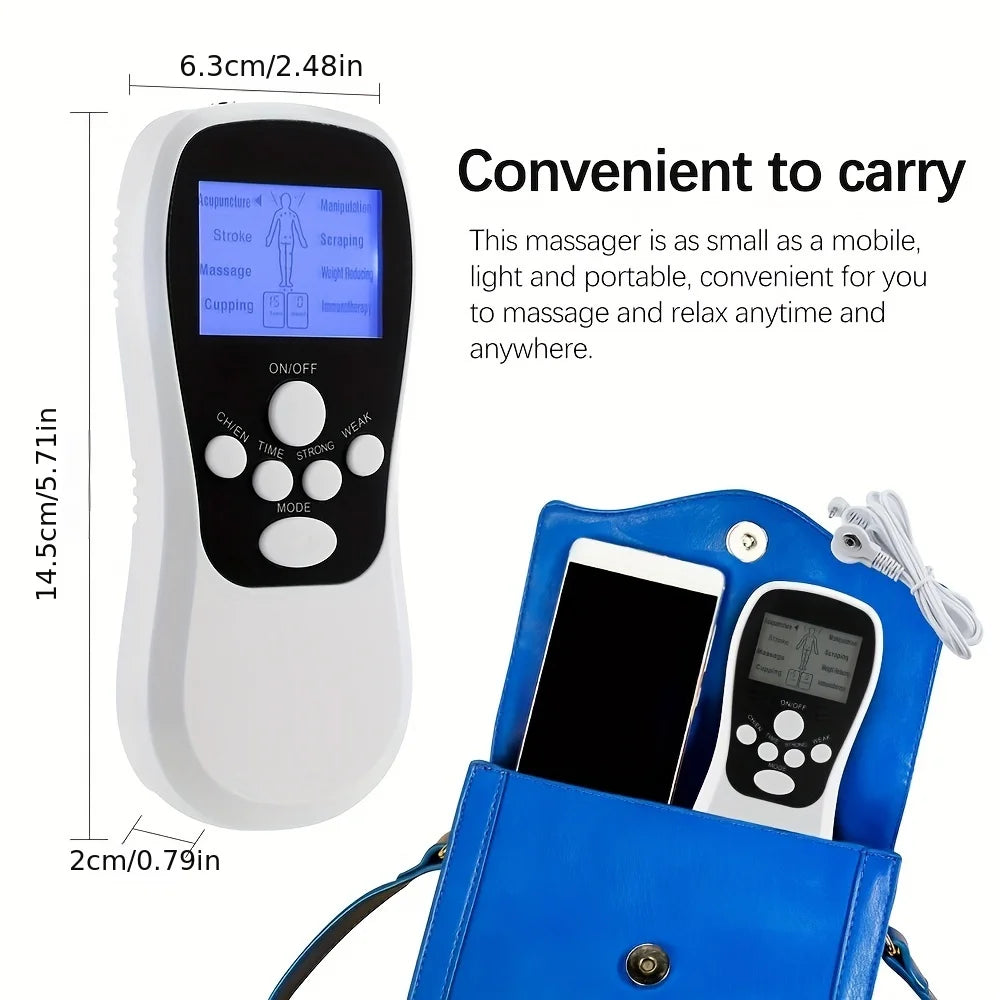 Hmeily EMS8 TENS Electric Muscle Stimulator &ndash; Eight Modes