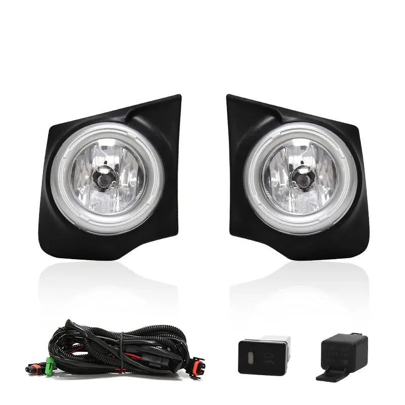 Led Fog Light for Mitsubishi TRITON L200 2015 2016 2017 2018 DRL Daytime Running Lamp Bumper Driving Headlights Wires Switch by InterCyprus Trading Ltd
