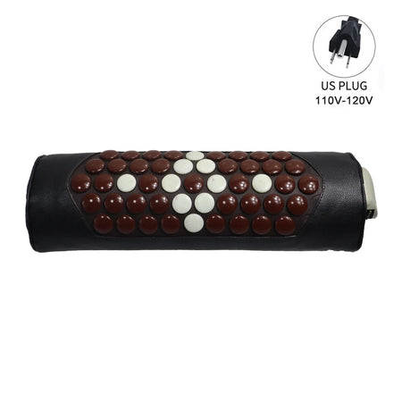 Jade Massage Pillow Tourmaline Neck Pillow &ndash; Pain Relief US Plug