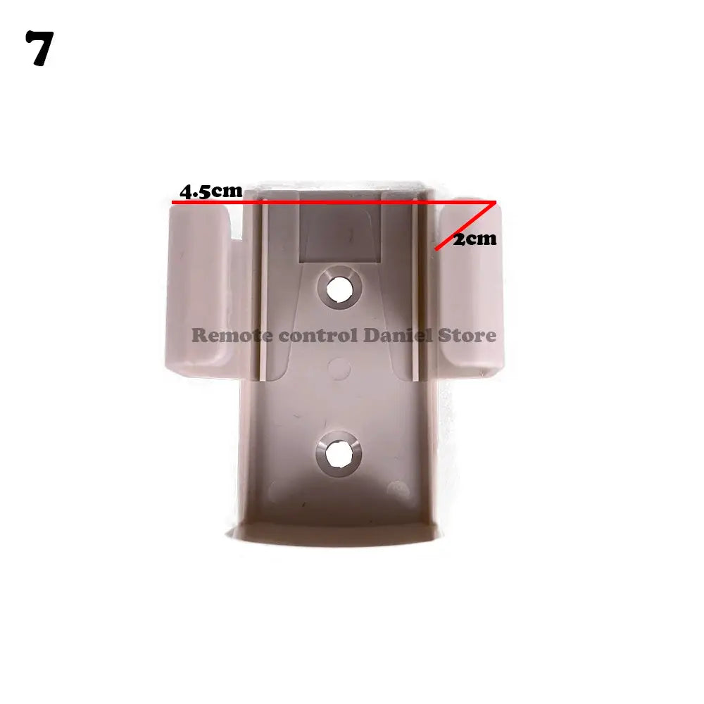 Air Conditioner Remote Holder White Remote Controller Holder Bracket Holder by InterCyprus Trading Ltd