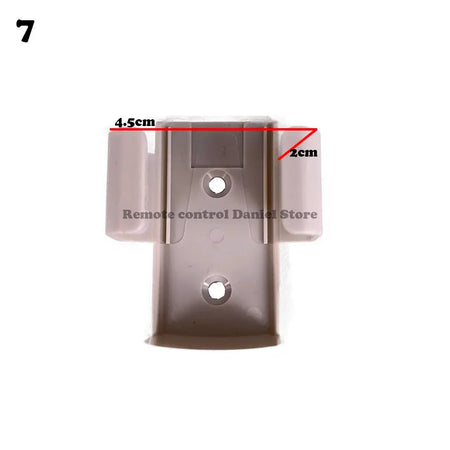 Air Conditioner Remote Holder White Remote Controller Holder Bracket Holder by InterCyprus Trading Ltd