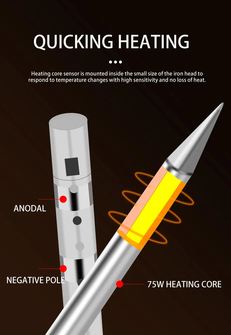 T12-X2 Digital Soldering Station &ndash; Auto Sleep Energy Saver