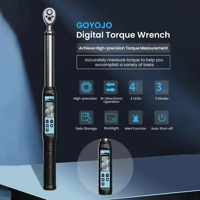 Digitalni moment ključ Pro podesivi alat za pohranu podataka bicikl auto