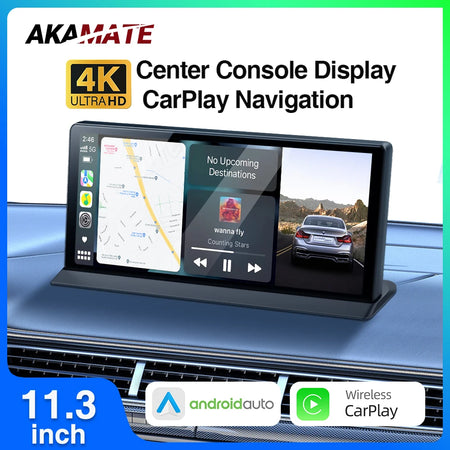 11.3inch Wireless CarPlay &ndash; 4K IPS Touch Nav Display