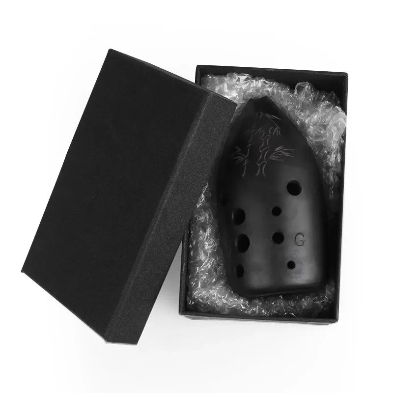 Professional Black Pottery Xun 10 Hole &ndash; Pure Sound Quality