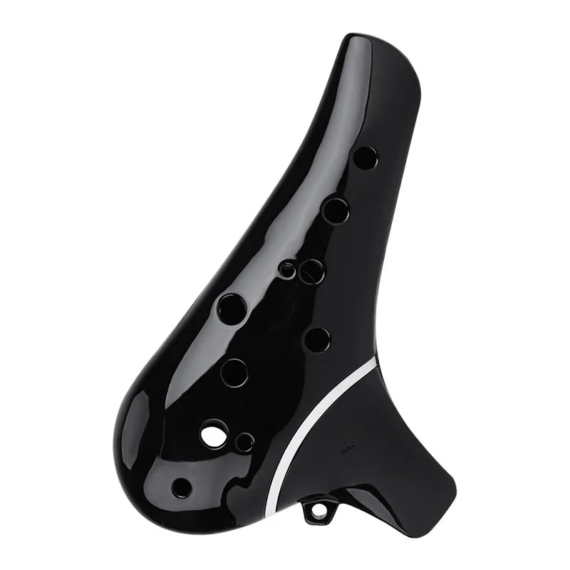 12 Reikää Ocarina Aloittelijoille ABS-hartsista Ergonomisella Mukavuudella
