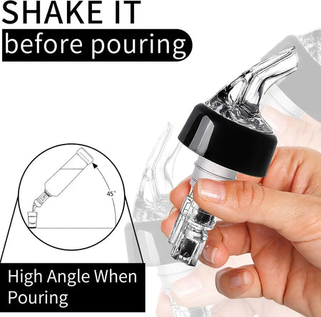 Automatic Measure Liquor Pourers &ndash; Durable Virgin Plastic