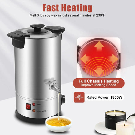 10L Wax Melting Furnace &ndash; Large Capacity And Easy To Use
