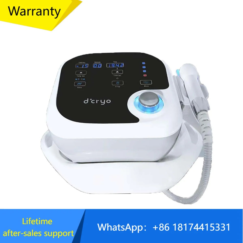 Dispositivo Facciale Cryo a Luce LED Rossa e Blu Caldo e Freddo 3 In 1