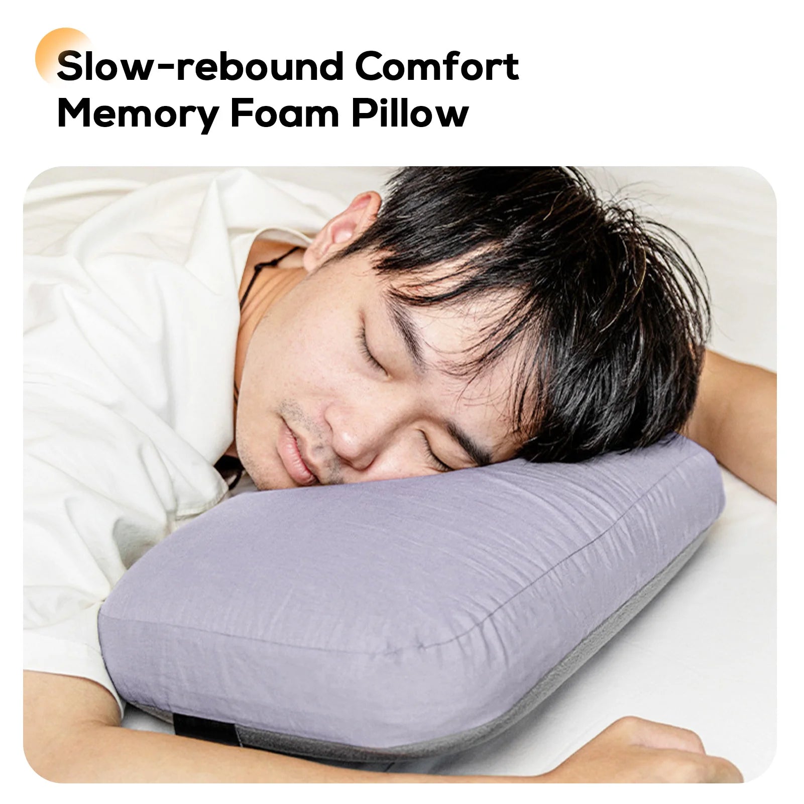 Memory Foam Camping Pillow &ndash; Slow Rebound Comfort Travel
