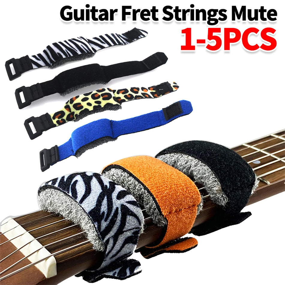 1 έως 5 τεμάχια ηχομονωτικά βαμβακερά για περιτύλιγμα ταστιέρας κιθάρας