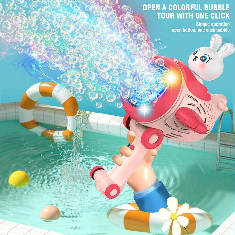 Electric Rabbit Bubble Gun &ndash; Automatic Bubble Machine