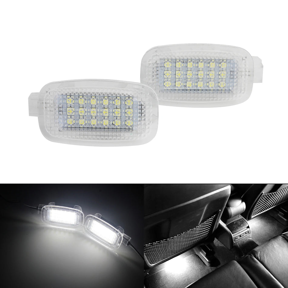 Baltos LED kojų apšvietimo bagažinės lempos Mercedes-Benz W204 W212 W216 W221