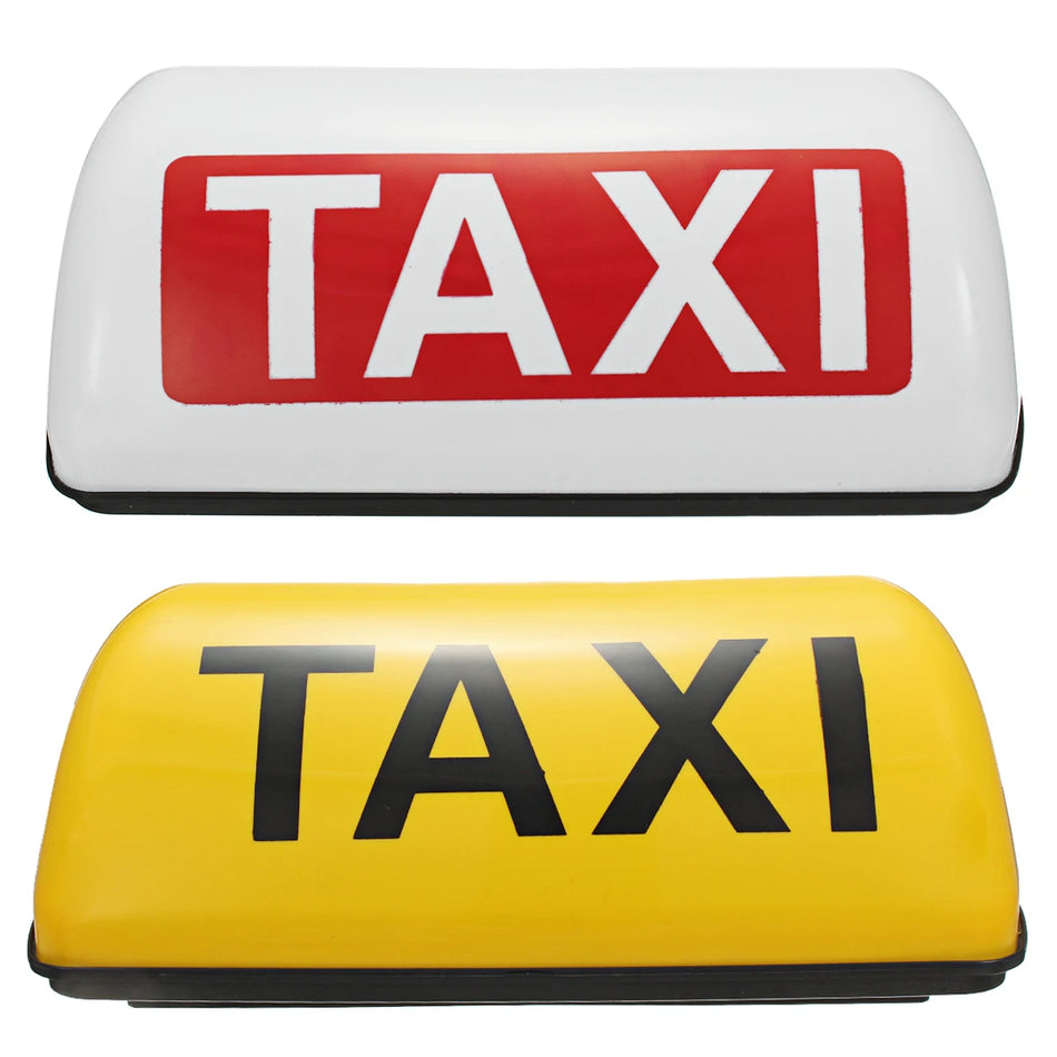 Lumină de acoperiș pentru taxi cu montare magnetică, 12V CC, lampă cu dome rezistentă la apă