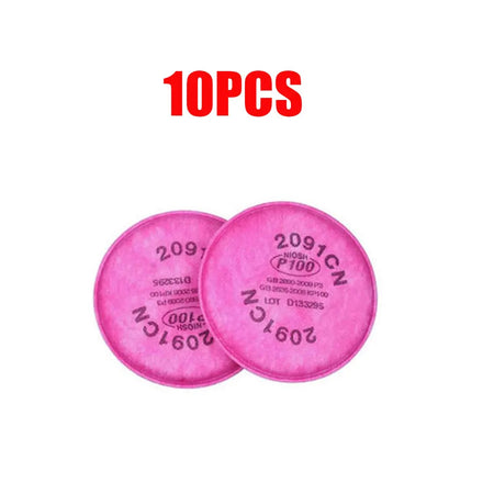 2091 2097 P100 Filter - Solid and Liquid Filtration 2091-10PCS(5pairs)